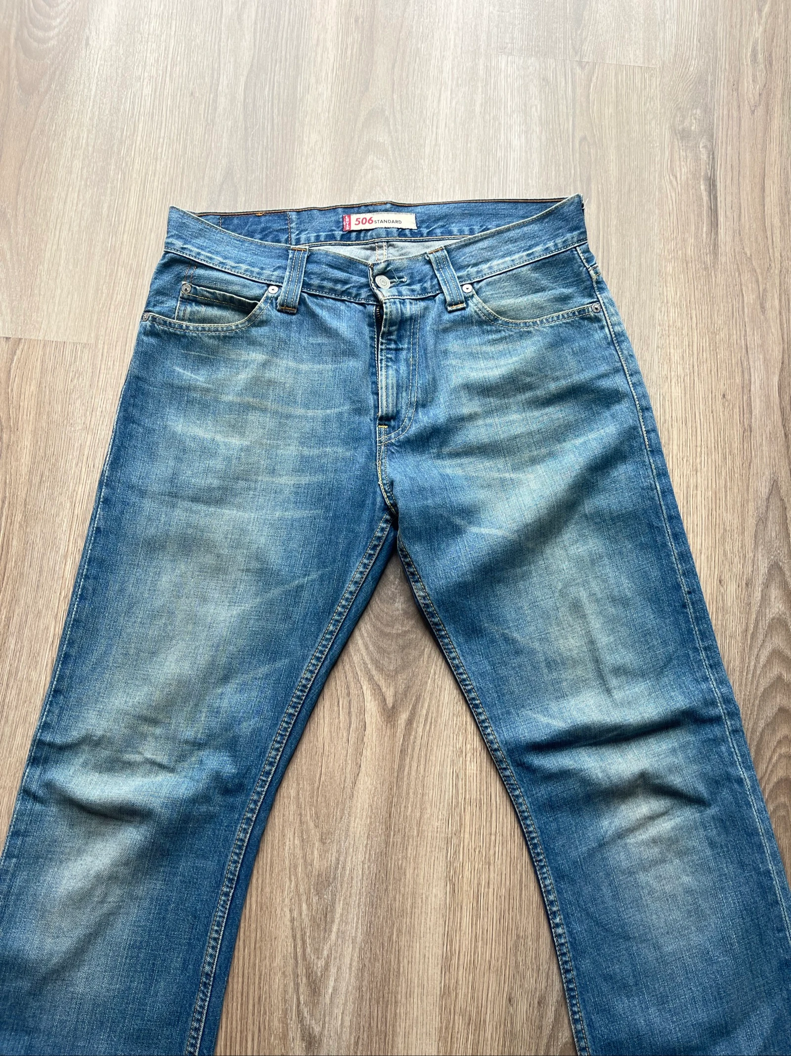 Levis 506 Super Baggy Classic Style Original Vintage Old Money 90s W33 L34 – photo 5